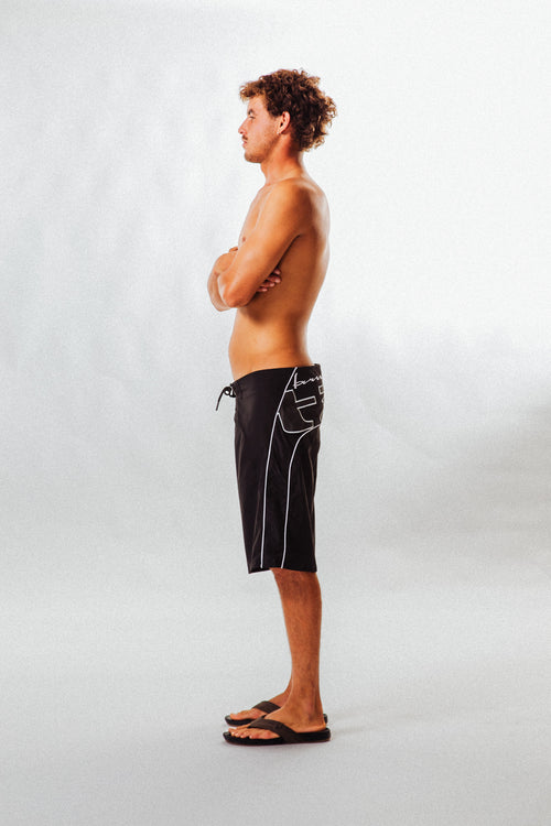 Bermuda Black/Grey Board Short